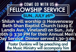 Fellowship Service 7-26-26