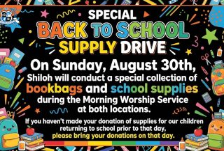 School Supply Drive