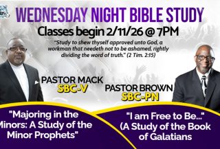 Wed Bible Study