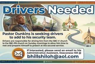 Drivers Needed!
